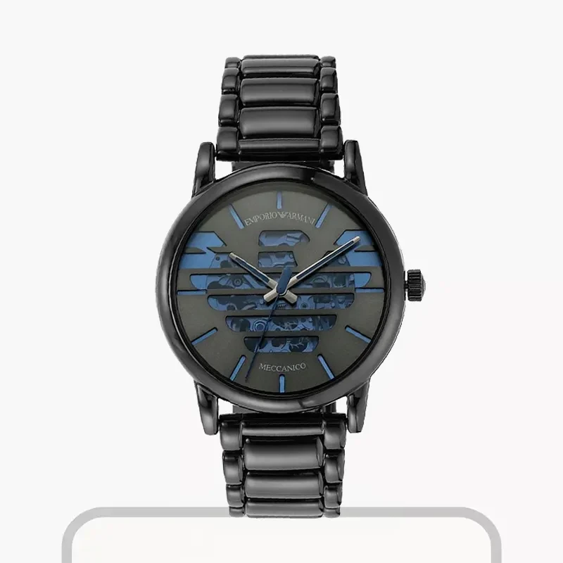 Emporio Armani Luigi Automatic Gunmetal Men's Watch | AR60029